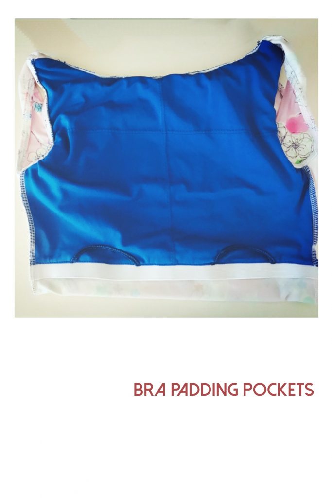 Bra padding pockets custom dancewear