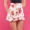 Vintage Flare Roses Ballet Skirt