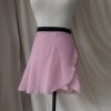 Ballet pink Long Back Wrap Skirt