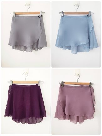 Classic flare wrap skirts